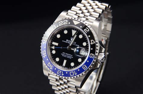 rolex gmt master ii batgirl price|batman Rolex watch cost.